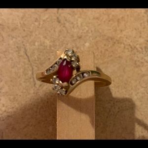 Kay Jewelers Ruby Ring